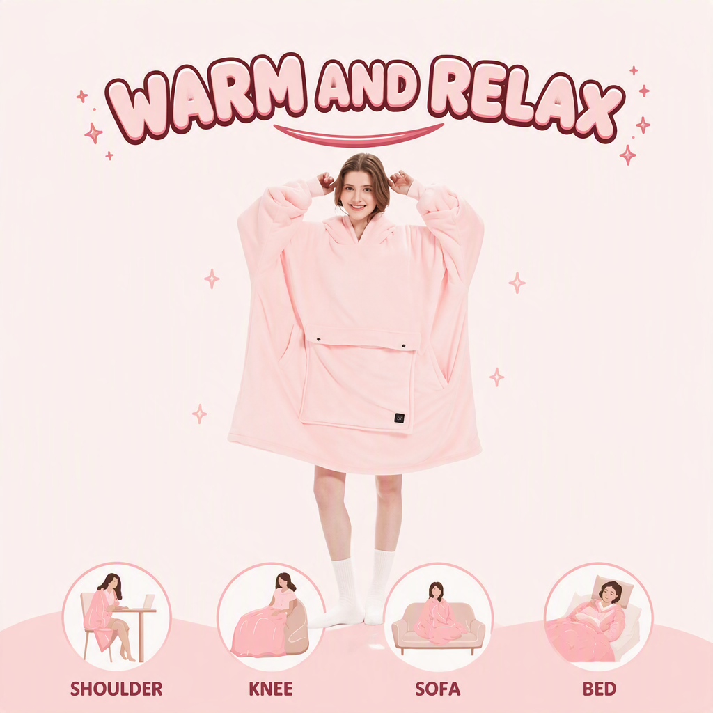 Dynacy Wearable Heated Blanket