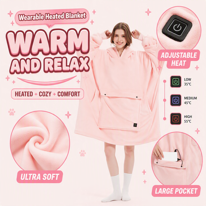Dynacy Wearable Heated Blanket