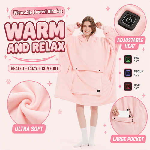 Dynacy Wearable Heated Blanket